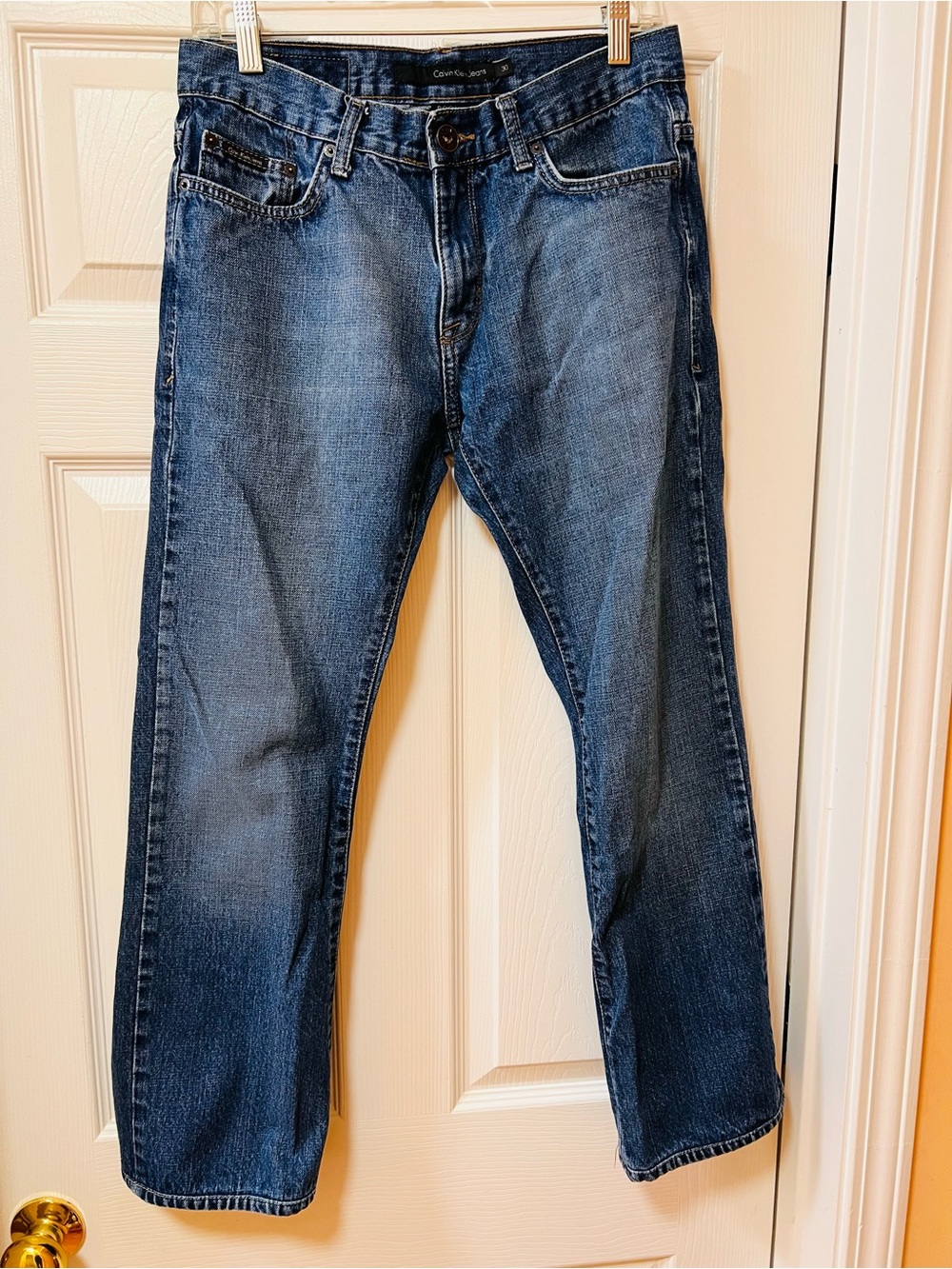 Calvin Klein Bootcut Jeans Men’s Size 30 Medium Wash Denim